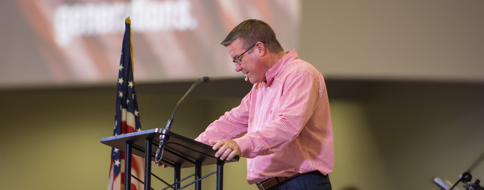 Pastor Mike Preaching